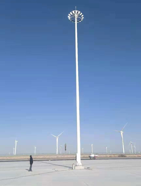 瓜州高速路服务区新区高杆灯项目