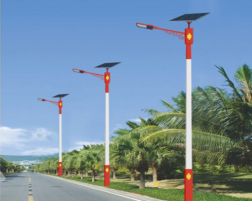 新区民族特色路灯