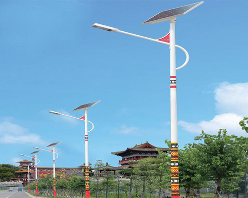 新区民族特色路灯