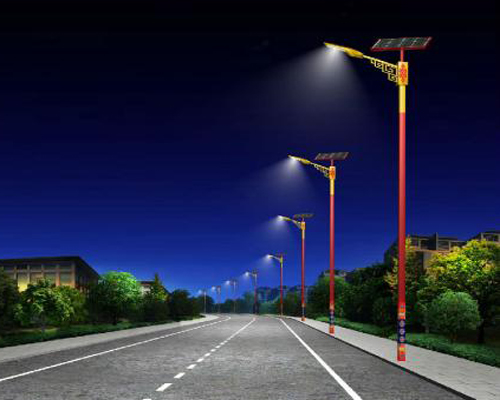 新区民族特色路灯