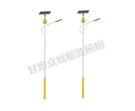 梨形元素新区太阳能路灯 梨形元素新区太阳能路灯