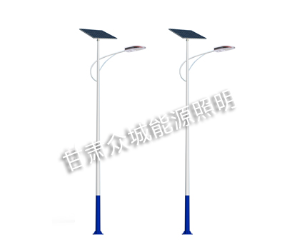 新区复兴号太阳能led路灯